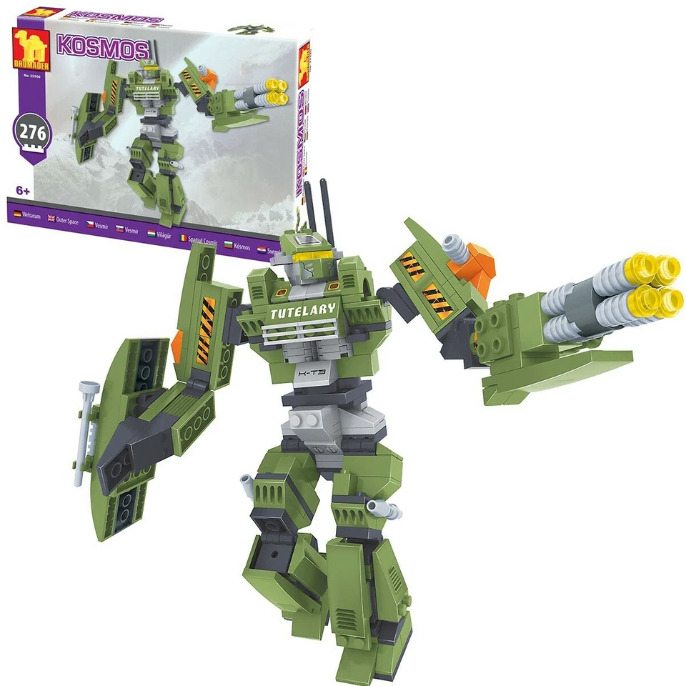 Large Bricks Outer Space Robot Transformation 276 pcs Gift Children - Image 1 of 1