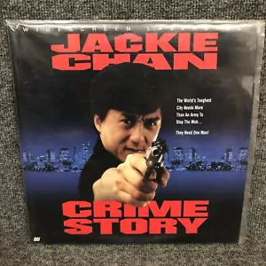 Crime Story 12” Laserdisc Jackie Chan Martial Arts Widescreen Edition - Picture 1 of 3