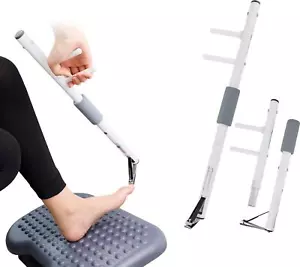 Long Handled Toenail Clippers Wide Jaw Opening, Free Bending, For Thick Nails, - Picture 1 of 7