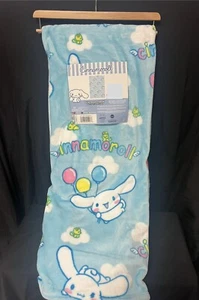 Hello Kitty & Friends Floaty Cinnamoroll Blue Silk Throw Blanket 50” X 70” - Picture 1 of 2