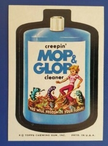 73-75 WACKY PACKAGES SERIES 8 TB     MOP & GLOP     NM/MT