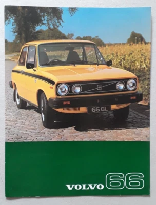 Volvo 66 GL Brochure / Leaflet 1976 - Image 1 of 2