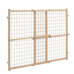 Evenflo Position & Lock Tall & Wide Adjustable Baby Gate, Pets, 31"-50", Natural - Picture 1 of 12