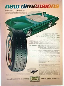 Kelly Springfield Tires Print Ad - Picture 1 of 3