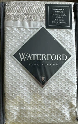 Waterford Single European Sham Belline Silver  Foto 1 de 4