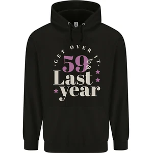 Funny 60th Birthday 59 is So Last Year Childrens Kids Hoodie - Picture 1 of 59