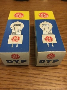 GE DYP V-Line Lamp Bulb 120v 600w Lot of 2 NOS - Picture 1 of 4