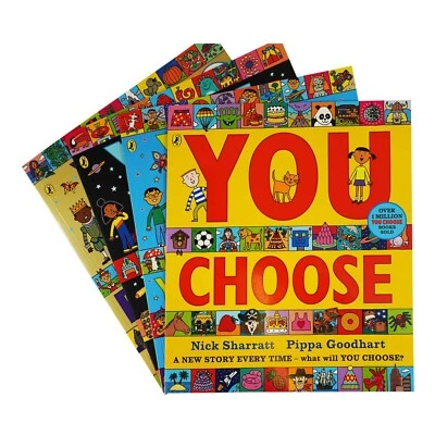 You Choose Series 4 Books Children's Set By Pippa Goodhart - Age 2-6- Paperback - Image 1 of 4