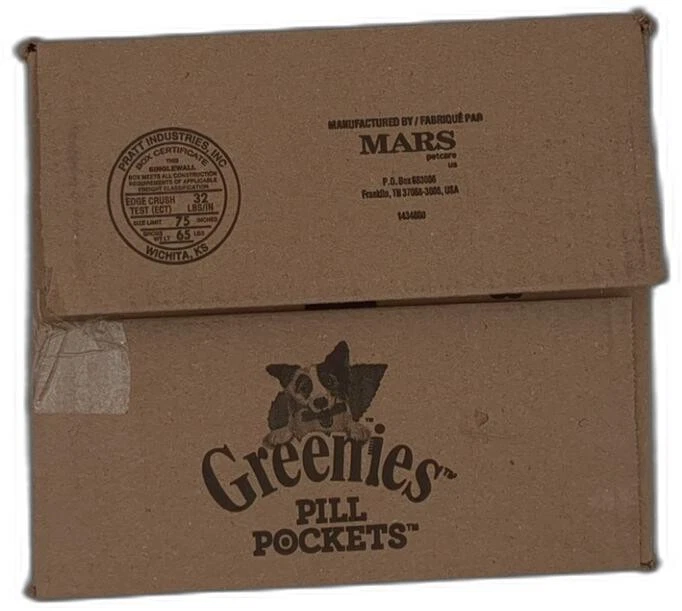 BOLSILLOS PARA PASTILLAS VERDES para Perros Tamaño Cápsula Natural Suave Golosinas para Perros con Real Foto 1 de 4