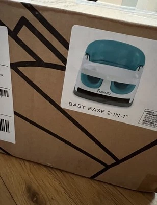 Base de bebé Ingenuity 2 en 1 Booster con autoalmacenamiento azul -NUEVO EN CAJA Foto 1 de 2