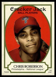 2005 Topps Cracker Jack Chris Roberson Rookie Philadelphia Phillies #209 - Picture 1 of 2