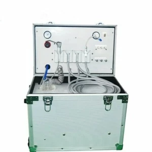 Tragbare Turbineneinheit eingebauter Typ Luftkompressor 60L/Min 3-Wege Spritze 4LOCH - Bild 1 von 3