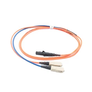 1M Fiber Optic Uplink Multi-Mode Duplex Patch Cable Cord DPLX MT-RJ SC 62.5m - Picture 1 of 4