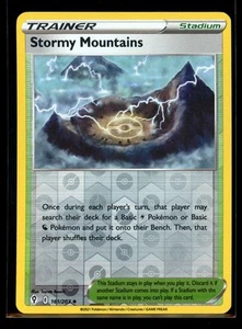 2021 Sword & Shield - Evolving Skies Stormy Mountains #161 Reverse Holo Pokemon - Bild 1 von 2
