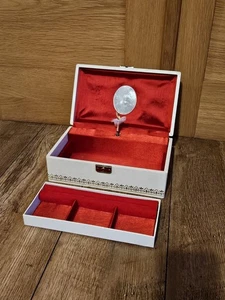 Vintage Retro Schmuckkästchen mit Spieluhr und Ballerina - funktionstüchtig - - Bild 1 von 16