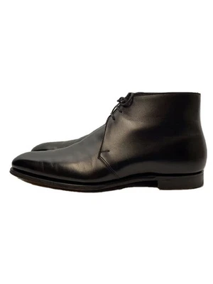 Botas Chukka CROCKETT & JONES Cuero Talla US10 UK9 Negras Para Hombre Foto 1 de 4