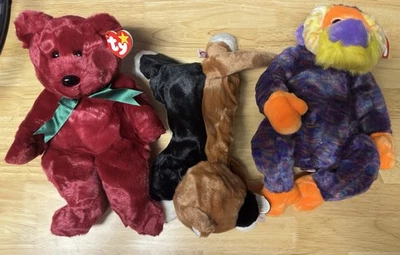 批量 3 件 Beanie Buddies — 第 1/4 张图片