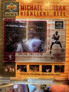 1997 Upper Deck Diamond Vision Michael Jordan Highlight Reel 3 - Picture 1 of 17