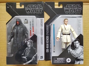 DARTH MAUL & OBI-WAN KENOBI (PADAWAN) Star Wars Black Series 6" Archive - NEW - Picture 1 of 15