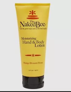 NAKED BEE Orange Blossom Honey Lotion 6.7 oz tube 70% Organic - Picture 1 of 1