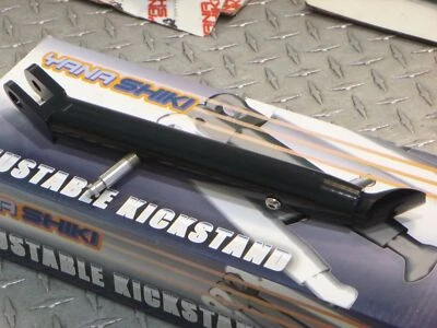 可调踢侧支架 11 - 17 铃木 GSXR 600 750 黑色数控坯子全新美国 — 第 1/3 张图片