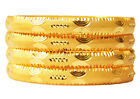 Indian Bridal Jewelry Wedding Fashion Gold Plated Bracelets Asian Bangles Set 28