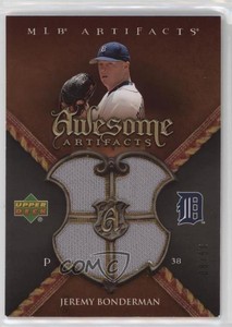 2007 Upper Deck Artifacts Awesome Artifacts /50 Jeremy Bonderman #AW-JB