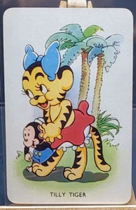 Vintage Disney -Tilly Tiger - 1938 Pepys Shuffled Symphonies - Picture 1 of 2