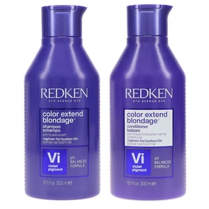Redken Color Extend Blondage Color Depositing Purple Shampoo & Conditioner - Picture 1 of 8