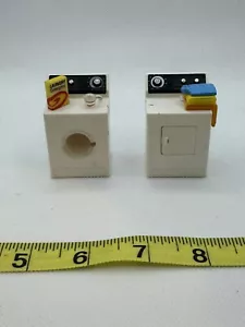 Vintage 1992 Acme Magnet Washer & Dryer Dollhouse Sized Opens Very Rare Used - Picture 1 of 3