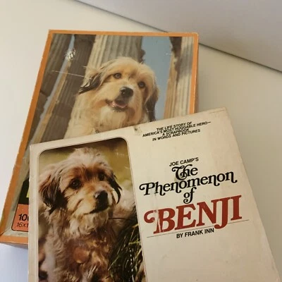 1976 Benji 100 Piece Puzzle and 1977 Book… The Phenomenon of Benji by Frank Inn  - Image 1 of 4