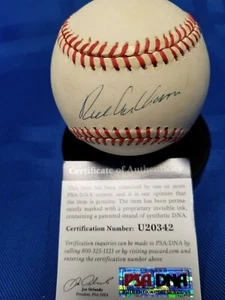 Richie Ashburn autographed NL White baseball. PSA authenticated. - Picture 1 of 3