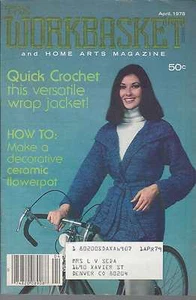 The Workbasket Magazine April 1978 Knit/Crochet and Crafts - Picture 1 of 1