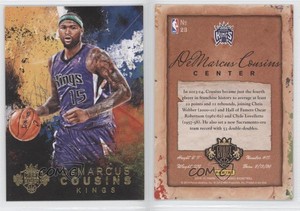 2014-15 Panini Court Kings DeMarcus Cousins #23
