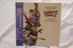 Street Fighter The Animated Movie 1994 Laserdisc LD NTSC Japan - Afbeelding 1 van 2