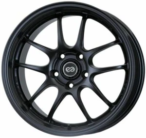 Enkei PF01SS 17x9 5x114.3 60mm Offset 75mm Bore Diameter Matte Black Wheel - Picture 1 of 1