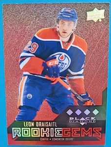 2014-15 Leon Draisaitl Black Diamond RED Rookie GEMS #248 RC /150 - Picture 1 of 2