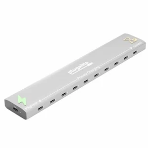 Estación de carga enchufable PS-10CC 10 puertos USB-C 100W puertos de carga prioritarios - Imagen 1 de 8