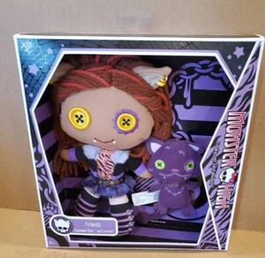 Monster High Friend Plush doll Clawdeen Wolf & Crescent, NIP, Mattel 2009 - Picture 1 of 6