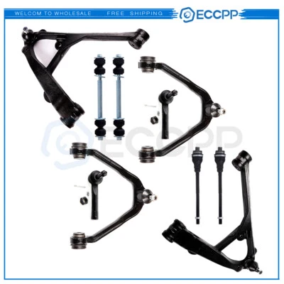 10pcs For 2000-2006 GMC Yukon XL 1500 Suspension Control Arm Ball Joint Tie Rod - Image 1 of 4