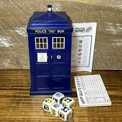 Hasbro Yahtzee Doctor Who Dice Game TARDIS Complete - Image 1 of 4