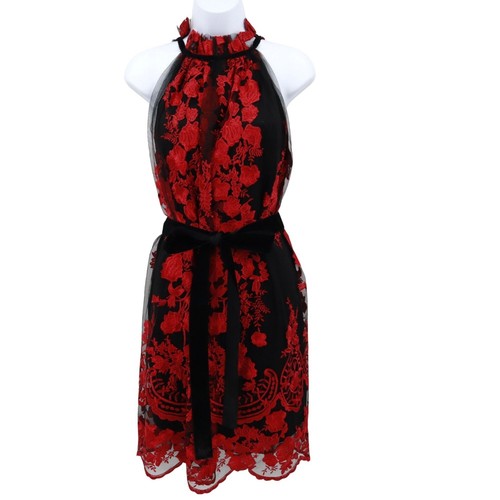 Abito Alexia Admor Celine donna S rosso femminile capriccioso moody scuro femminile