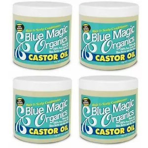 4x Blue Magic Orignals Castor Oil Hair & Scalp Conditioner 12oz (340g) - Picture 1 of 1