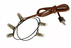 Kahlert 60907 Lichterkette mit 5 Birnchen 3,5 Volt NEU/OVP - Bild 1 von 3