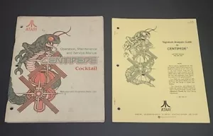Centipede COCKTAIL manual and signature analysis Atari - Picture 1 of 7