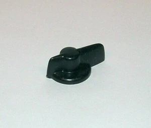 Original Vintage / Antik Plaskon Instrument oder Radio Zeigerknopf schwarz - Bild 1 von 4