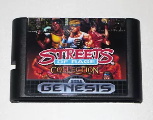 Streets of Rage Collection 1 + 2 + 3 Games For Sega Genesis NTSC-U/C US Canada - Picture 1 of 2