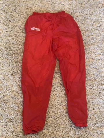 Vintage Arkansas Razorbacks Track And Field Lined Pants Nike Small Cover