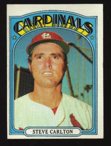 Carta Baseball 1972 Topps #420 Steve Carlton - NRMT - Foto 1 di 1