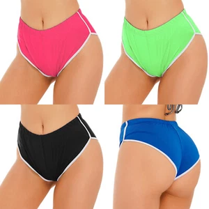 Women Booty Yoga Dolphin Shorts Sports Hot Pants Workout Fitness Briefs AU - Picture 1 of 55